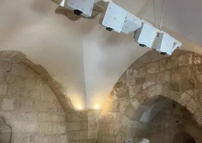 Sonakrete מוזיאון דוד – טיח אקוסטי